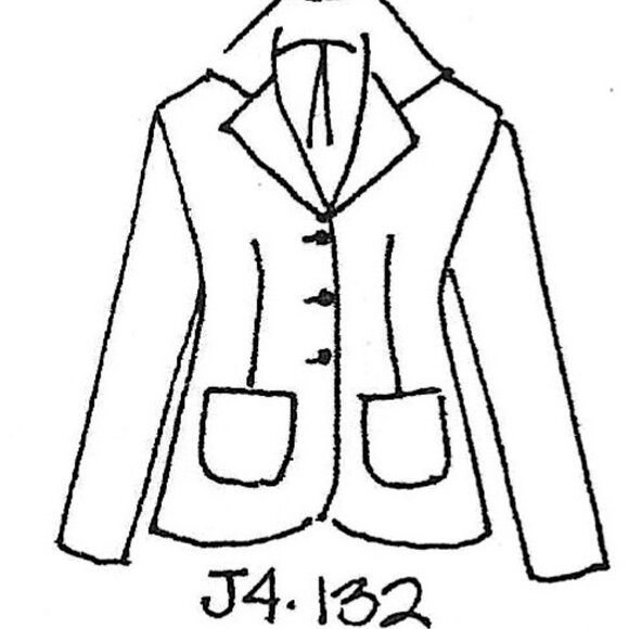 Anna Huling 3-tone, Graphite-Grey Floral Blazer - Picture 15 of 15